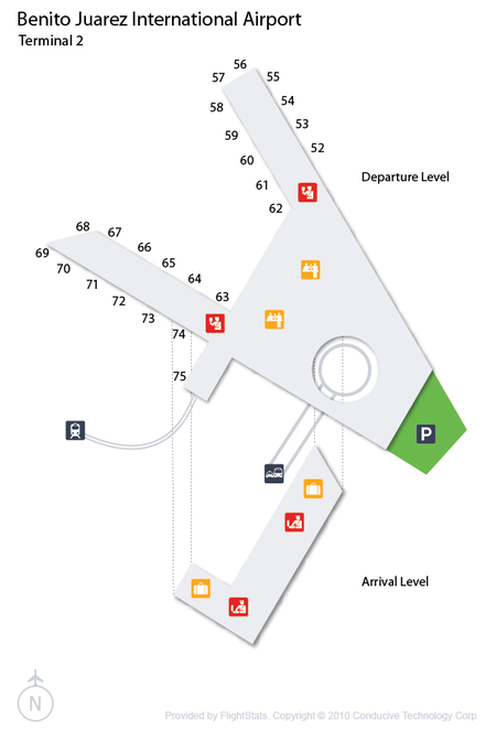 Dubai Airport Terminal 2 Map