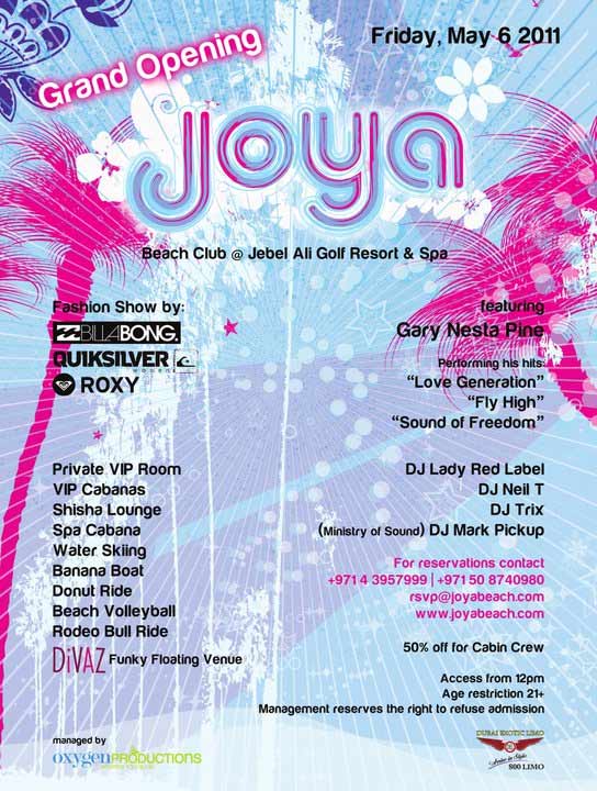 Dubai Beach Clubs Day Pass