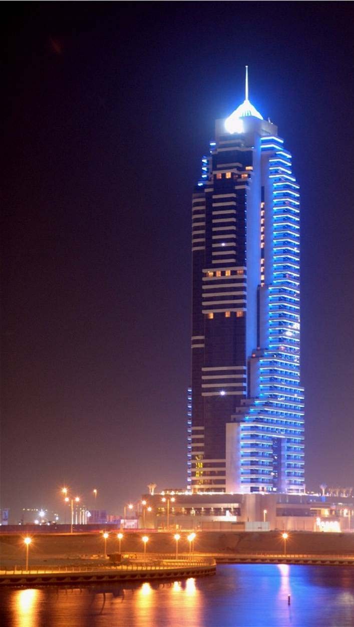 Dubai City At Night
