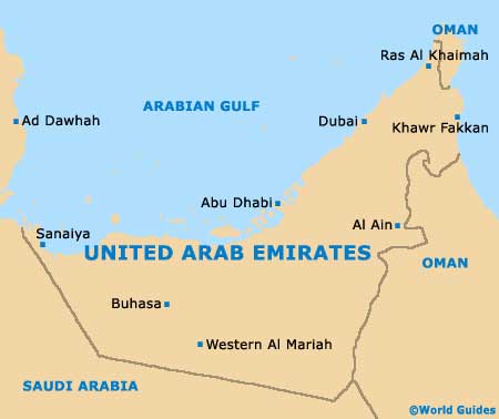Dubai International Airport Map