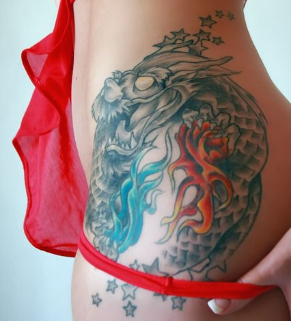 Fire Dragon Tattoo Meaning