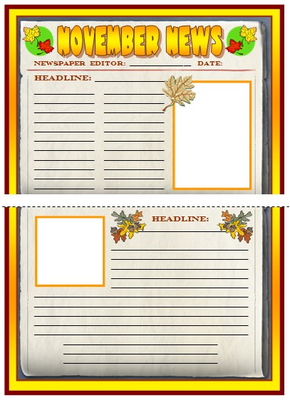 Free Newspaper Template For Word