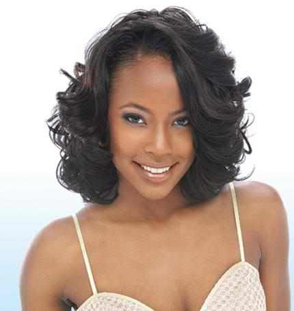 Half Weave Sew In Hairstyles