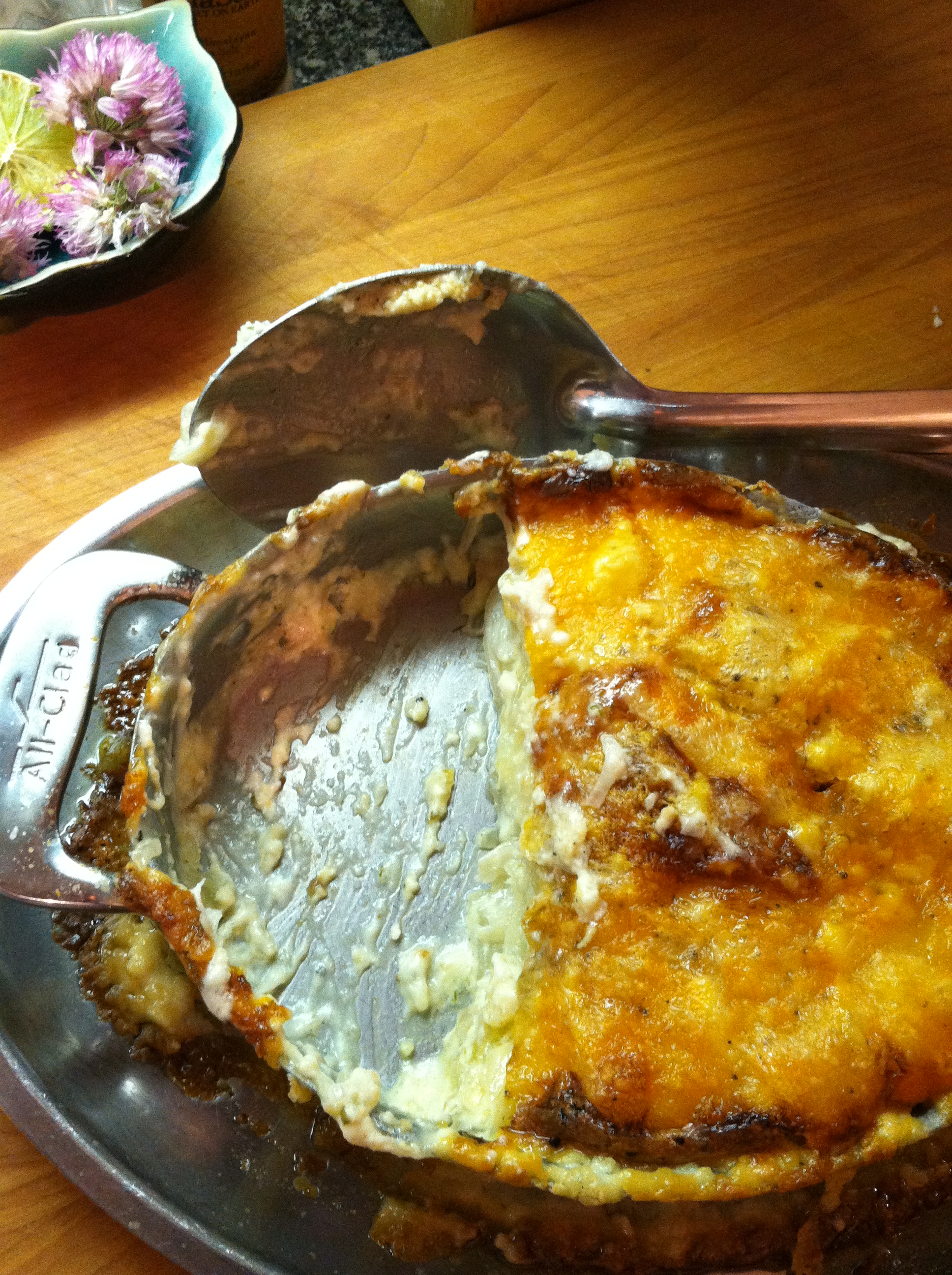 Herbed Potatoes Au Gratin