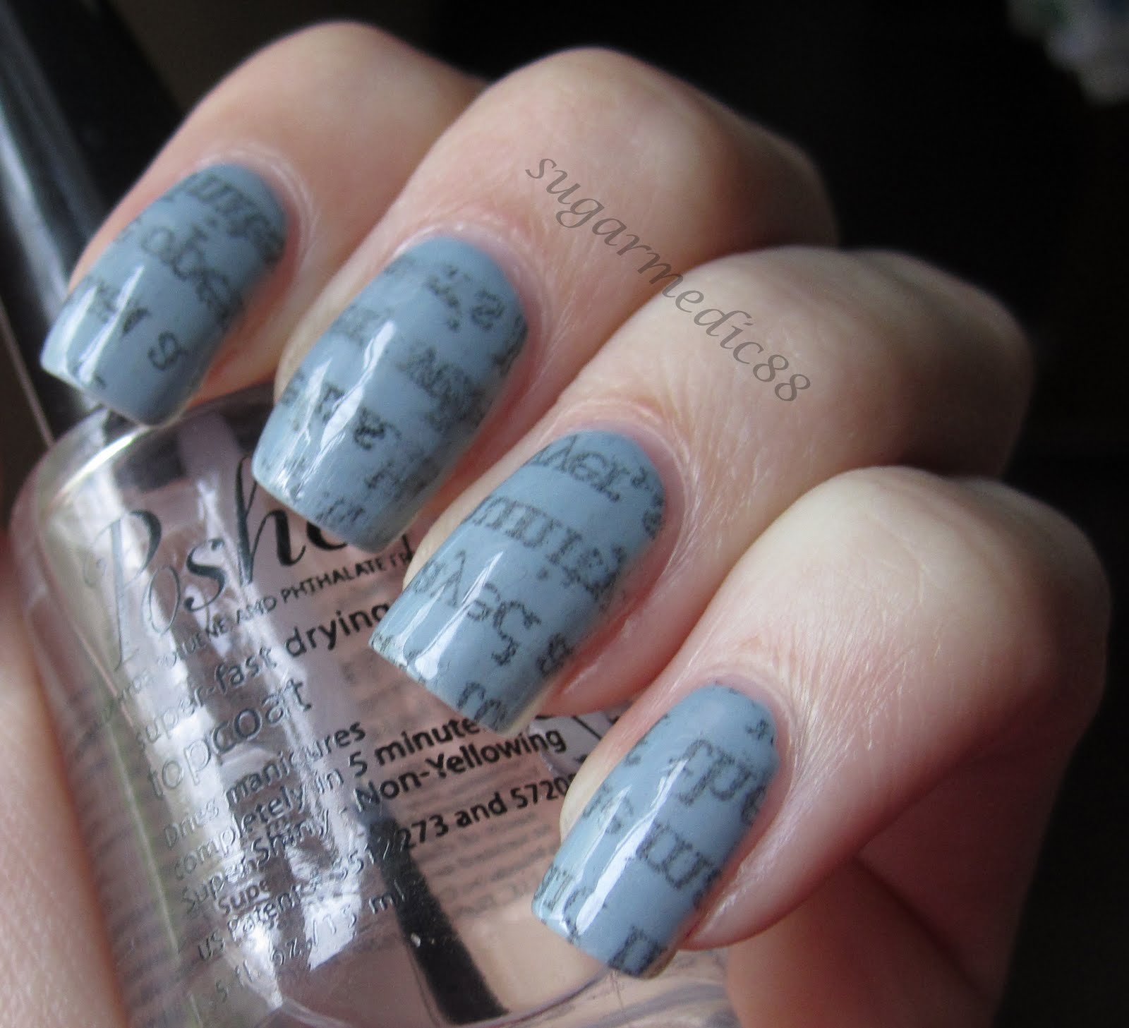 How To Do Newspaper Nails Without Newspaper