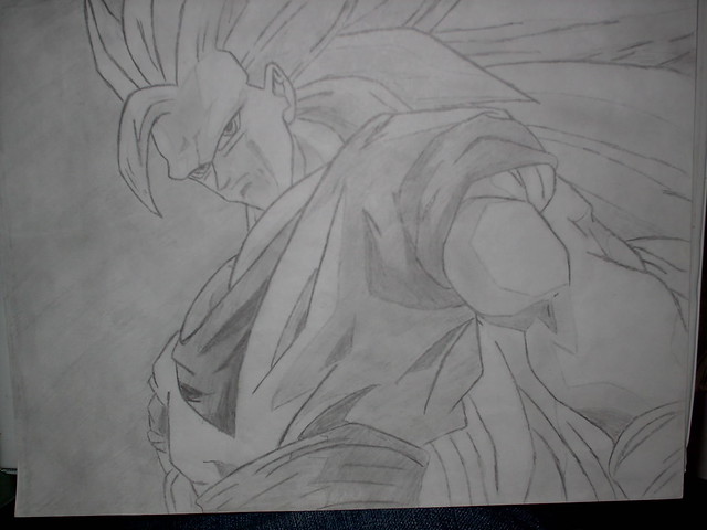 How To Draw Dragon Ball Z Goku Super Saiyan 3