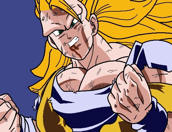 How To Draw Dragon Ball Z Goku Super Saiyan 3