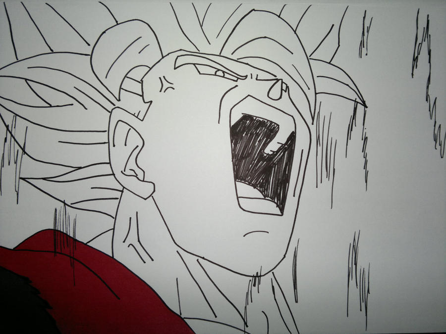 How To Draw Dragon Ball Z Goku Super Saiyan 3