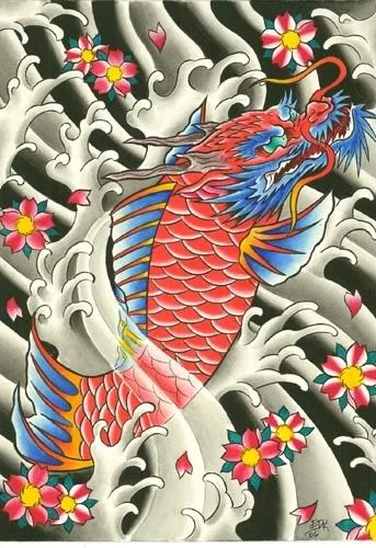 Koi And Dragon Tattoo Meaning