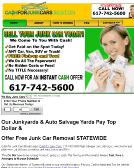 Massachusetts Junk Cars Cash