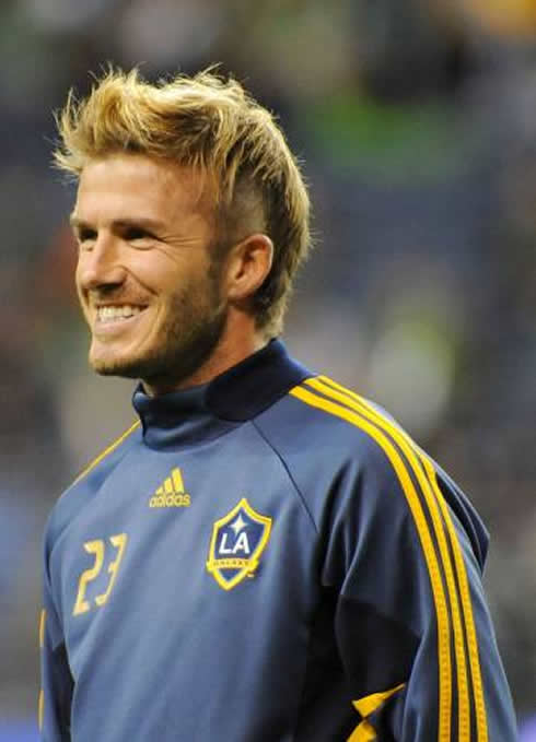 New David Beckham Haircut 2012