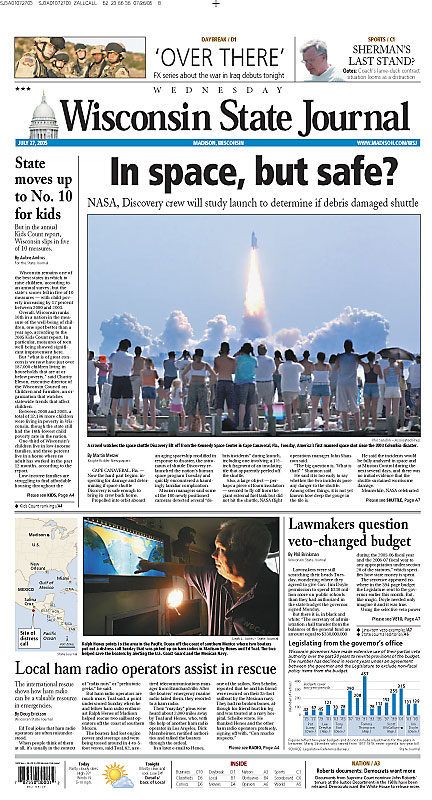 Newspaper Front Page Template Publisher