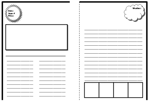 Newspaper Template Free