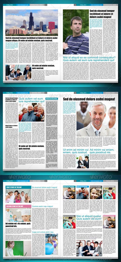 Newspaper Template Free For Mac
