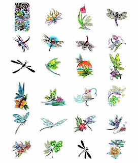 Pictures Of Dragonfly Tattoos For Women