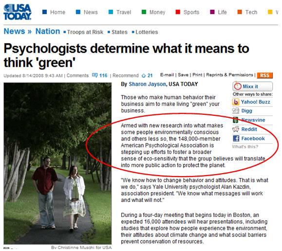 Short Newspaper Articles On Global Warming