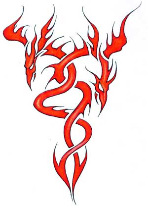 Small Dragon Tattoo Designs For Women
