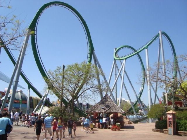 The Hulk Florida Roller Coaster