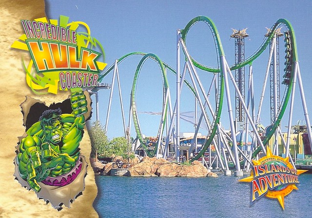 The Hulk Florida Roller Coaster