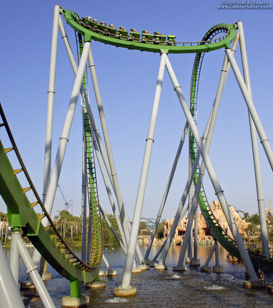 The Hulk Florida Roller Coaster