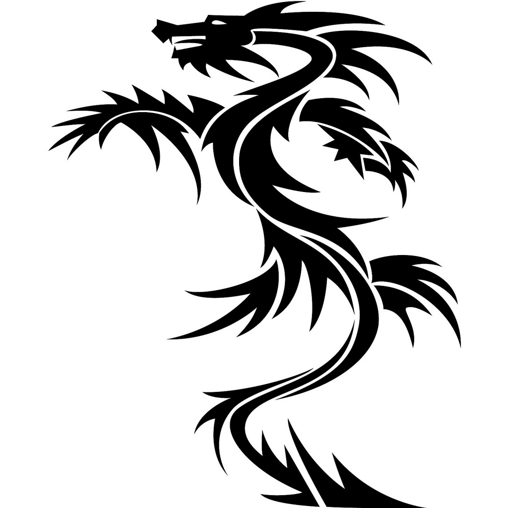 Tribal Dragon Tattoos For Men