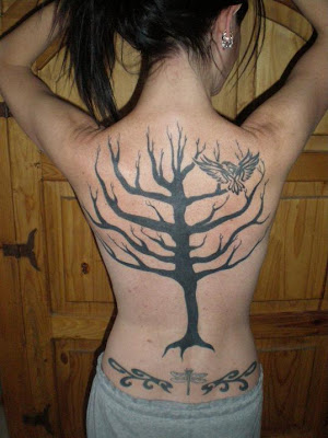 Tribal Dragonfly Tattoo Pictures