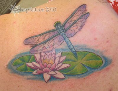 Tribal Dragonfly Tattoo Pictures