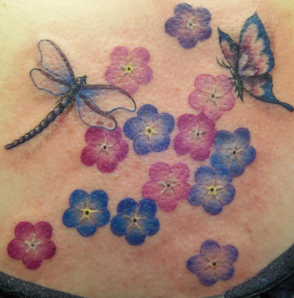 Tribal Dragonfly Tattoo Pictures