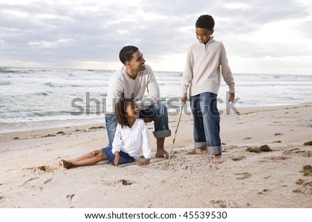Two Children Playing Together