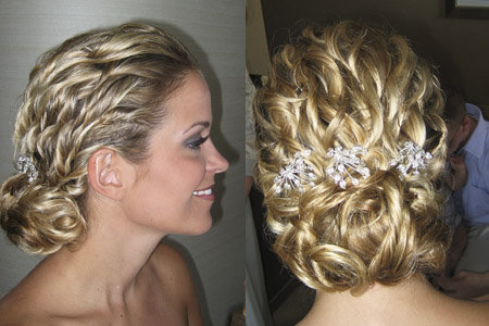 Updo Hairstyles Loose Curls