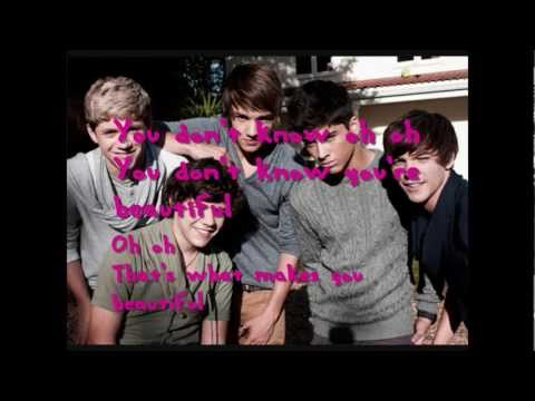 What Makes You Beautiful Lyrics One Direction Az