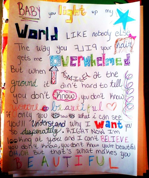 What Makes You Beautiful Lyrics One Direction Who Sings What