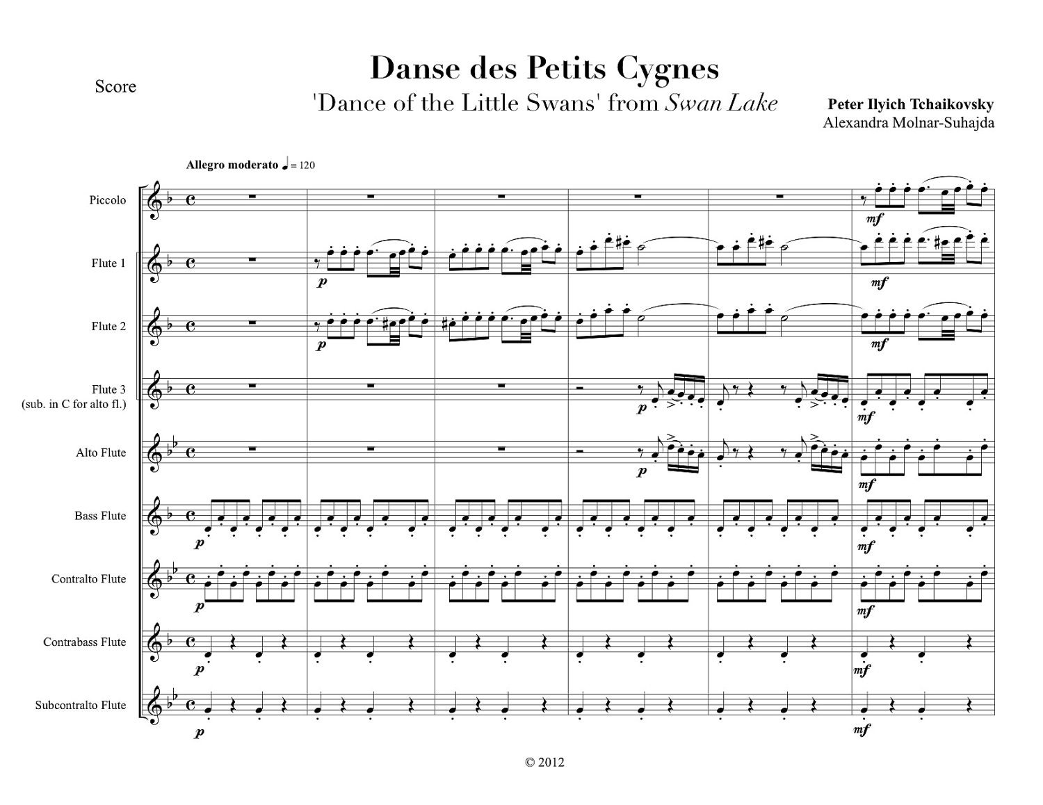 What Makes You Beautiful Sheet Music For Flute